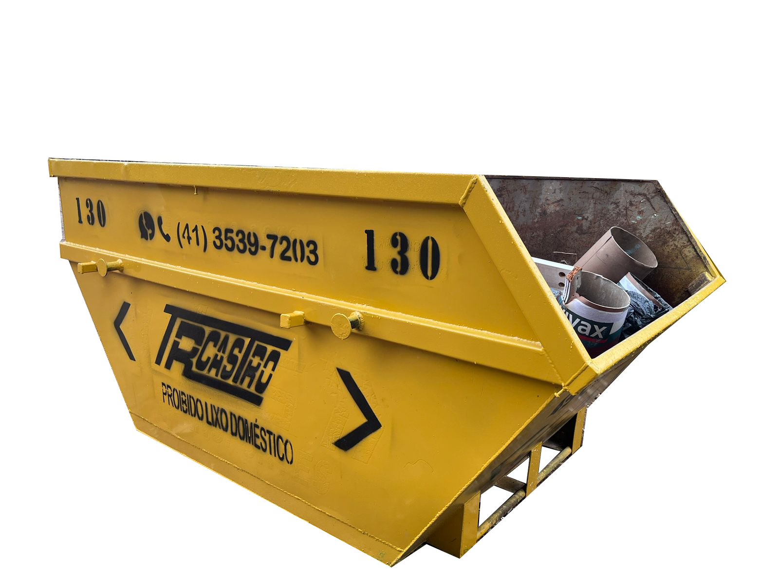 Locação de Caçambas 5m³ e 7m³